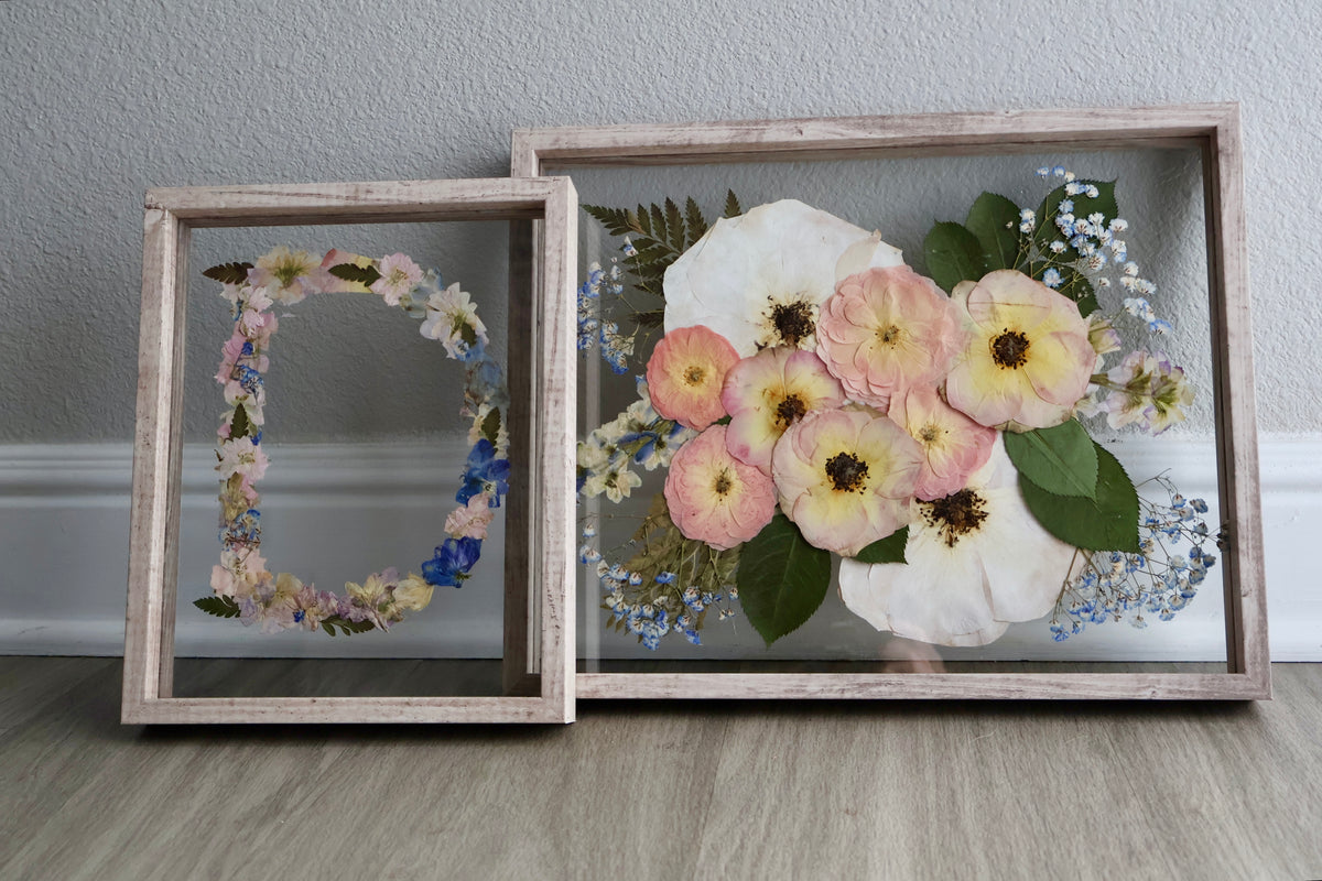 Custom Pressed Flower Bouquet Preservation: Wedding & Memorial Keepsake (Deposit)