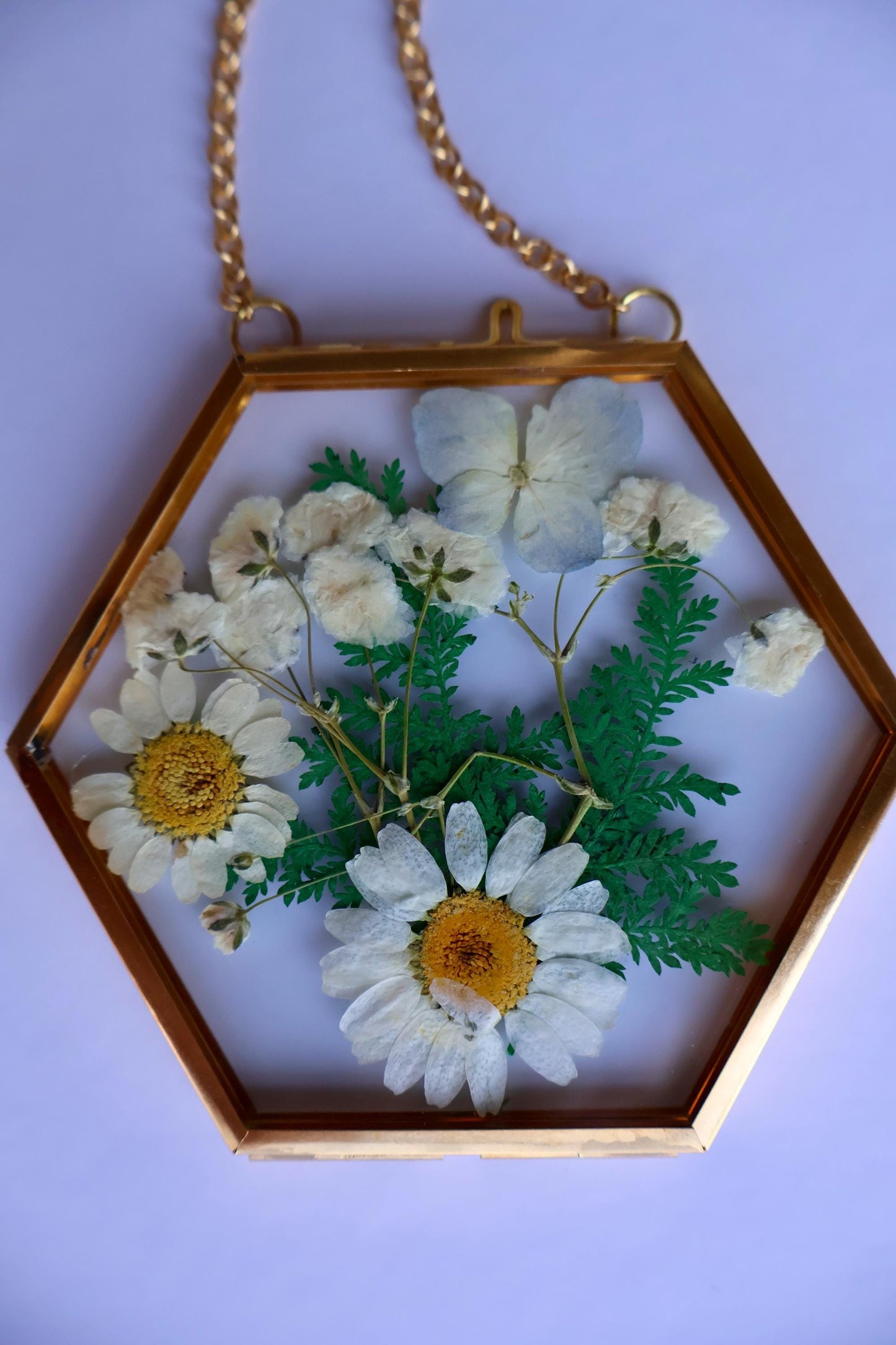 Pressed Flower Frame: Botanical Decor, Floral Gift, Dried Flowers
