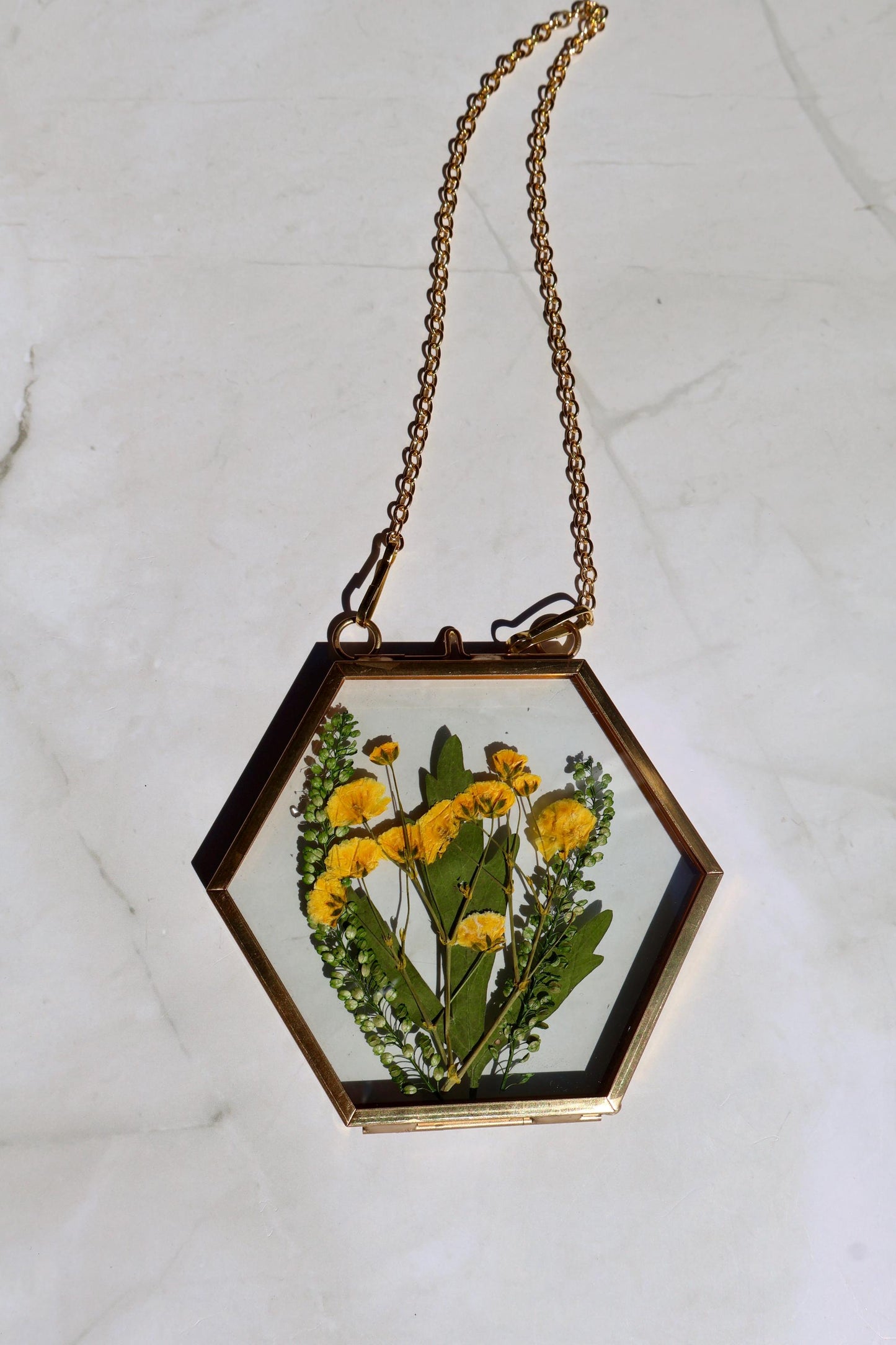 Pressed Wildflower Frame: Botanical Glass Window Decor, Custom Floral Gifts