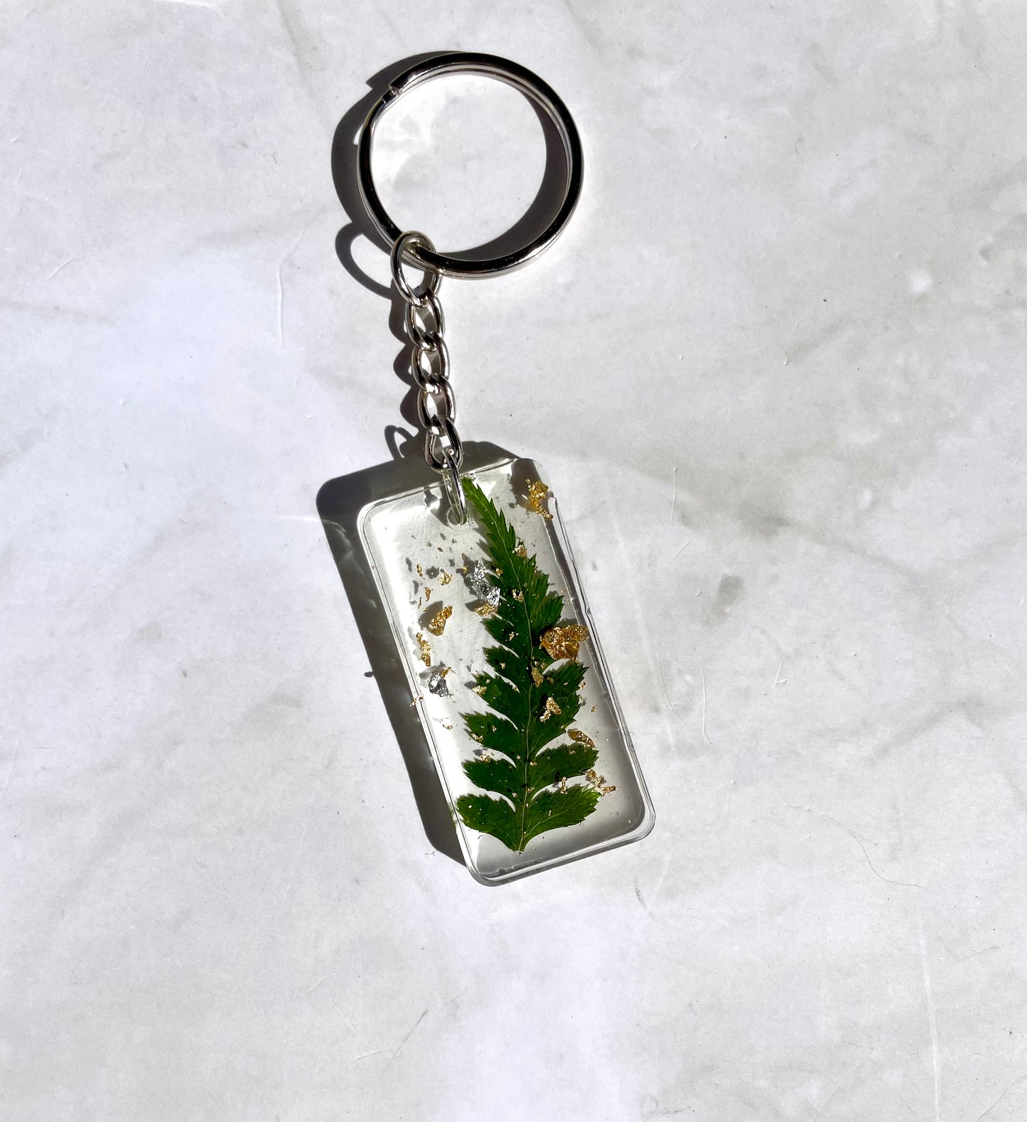 Pressed Flower Keychain: Floral Gifts