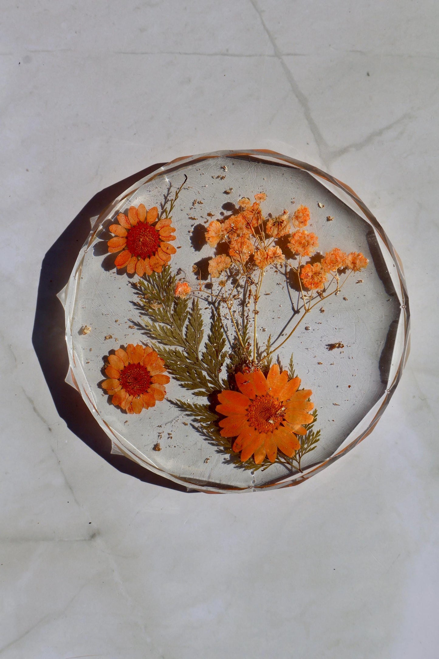 Pressed Flower Coasters: Floral Decor, Wildflower Gifts